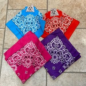 Bandanas-set of 4